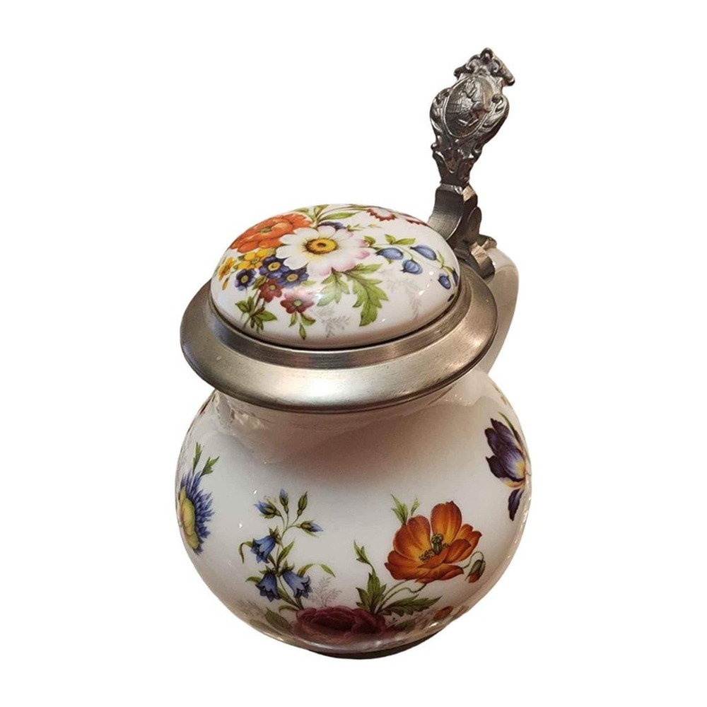 Beautiful Antique Humpen/Beer Silk -Porcelain Factory Zimmermann, Schrobenhausen